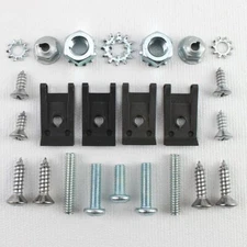 55 56 Chevy Dash Trim Cluster Assembly Screw Set New