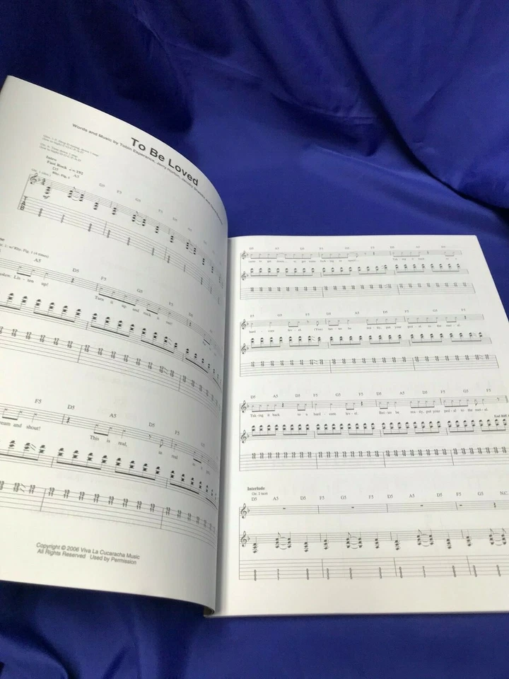 Papa Roach "The Paramour Sessions" Album Guitar Tab Book No Longer in Print - Image 3 of 3