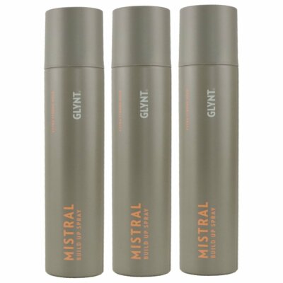 GLYNT Mistral Build up Spray 3 x 300 ml Haarspray extra starker Halt Set