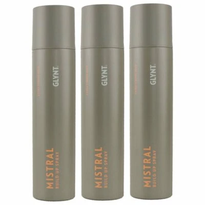GLYNT Mistral Build up Spray 3 x 300 ml Haarspray extra starker Halt Set