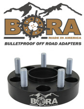 BORA WHEEL SPACERS (2012-18) RAM 2500/3500 DRW, 2.5โ THICK, QTY 2, USA MADE