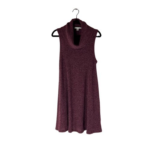 AEO American Eagle Outfitters Cowl Neck Sleeveless Mini Dress Maroon Women's S M