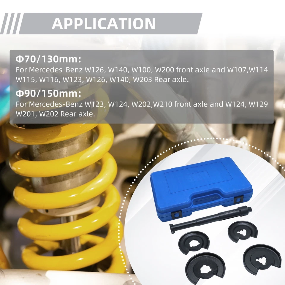 Federspanner Innenfederspanner Kfz Werkzeug für Mercedes DB W201 W203 W124 W126 - Bild 3 von 4