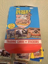 Topps DESERT STORM / trading cards 1991 / Lot .