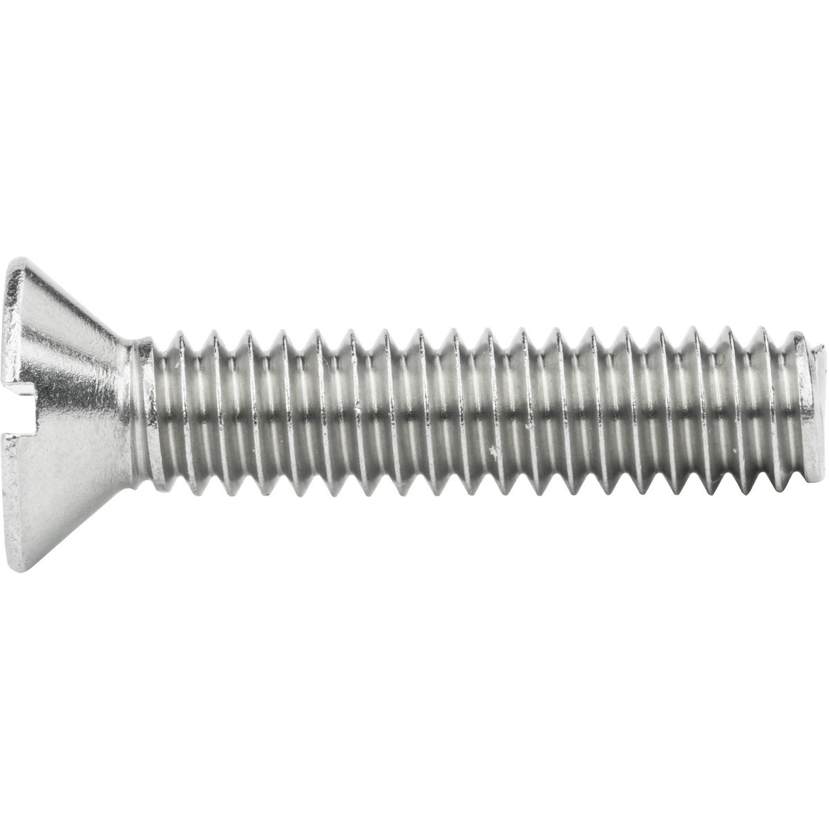 4-40 Flat Head Countersink Machine Screws Slotted Drive