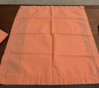 Set of 4 Pomegranate Inc. Solid Orange Napkins 100% Cotton — photo 4
