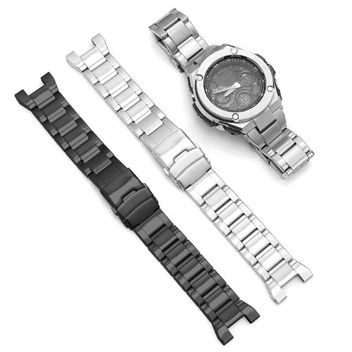 Stainless Steel Watch Band Strap for Casio GST W300 400G B100 S310 S120 S110 - Picture 2 of 14