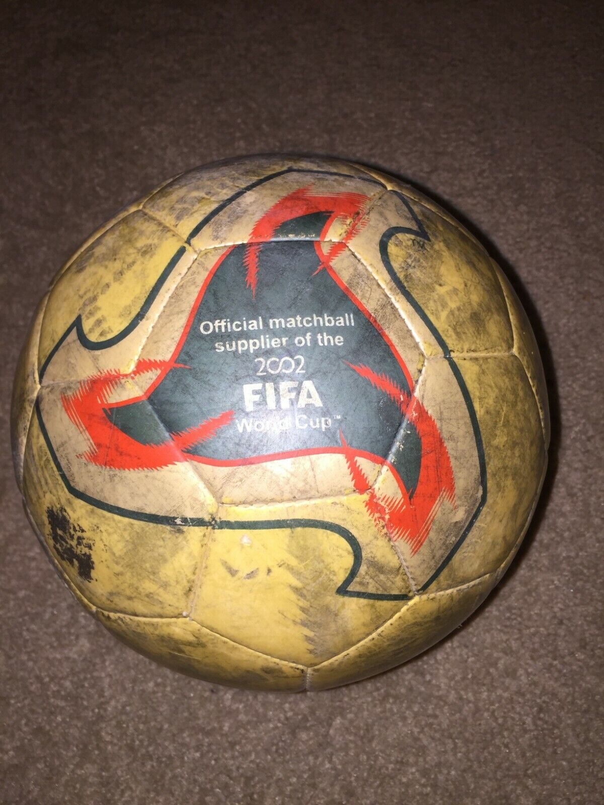 🔥RARE Adidas Fevernova Glider MS FIFA World Cup 2002 OFFICIAL Match Ball  SIZE 5