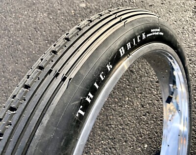Reifen 24 Zoll Thick Brick 75-507 24x3.0 schwarz Fahrrad Chopper Beachcruiser