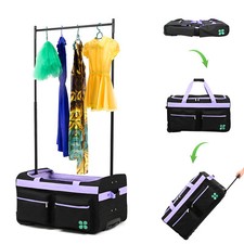 MOPHOTO Dance Duffle Bag With Garment Rack 27.2 inch Dance Competition Bags
