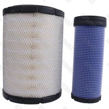 Air Filter Kit AT175344 AT175345 For John Deere 410E 450J 550H 650H 650J 110 120