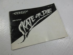 Original NES Skate or Die Ultra Games Cartidge con Manual NES-DI-USA
