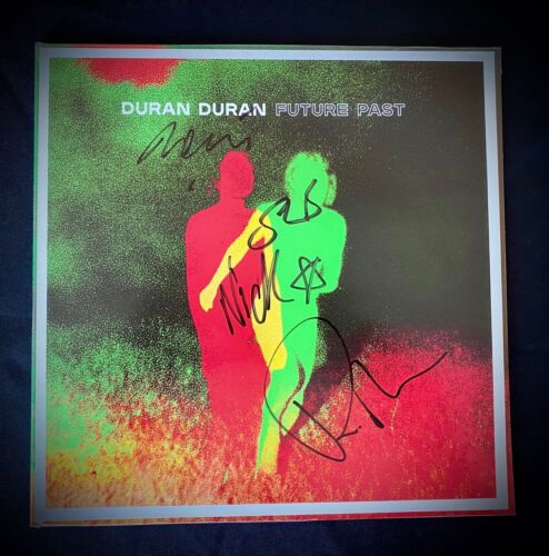 Duran Duran - Future Past - AUTOGRAPHED Newbury Exclusive Red Vinyl - NEW Sealed - Picture 1 of 6