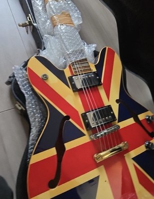 1997 First Run Epiphone Supernova Noel Gallagher Union Jack | eBay