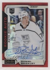 2018-19 O-Pee-Chee Platinum Rookie Red Prism 26/50 Daniel Brickley Auto RC 4hh