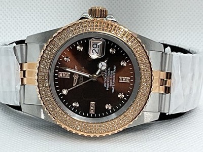 Invicta Diamond Pro Diver! 42mm Automatic 287 Diamonds!!! Model 38297  Rootbeer 
