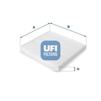 Innenraumfilter UFI 53.215.00 Partikelfilter FüR Micra E12 Note Nissan 4 K13K