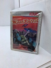 NEW MOON PATROL FACTORY SEALED W/HANG TAB FOR ATARI 2600  (Atari, 1983) NTSC A34 image