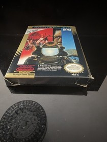 NES Nintendo Nobunaga&rsquo;s Ambition CIB Complete Box Manual Insert Foam Tested KOEI