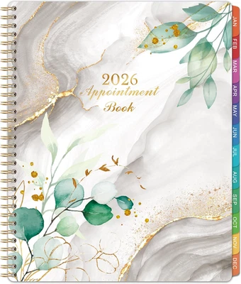 ATTITILL 2026 Appointment Book - Daily Planner 2026, 8.5'' X 11'', Weekly Appointment Pla