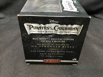Pirates of the Caribbean: Four-Movie Collection (Blu-ray/DVD, 2011