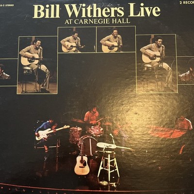 Bill Withers Live at Carnegie Hall 2LP Vinyl Sussex Soul Live Recording 1973
