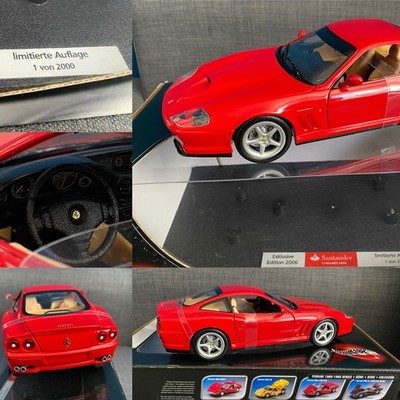 Hot Wheels 1:18 FERRARI 550 Maranello Hotwheels OVP Limited Edition Sanatander