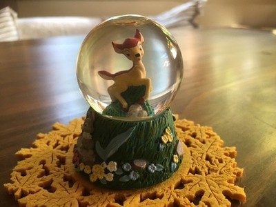 Disney Schneekugel ''Bambi'' - Bambi Klopfer Blume Schneekugel Disney