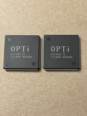 24 EA. Tray Of Opti 82C802 G System/Power Mgt Controller O Interface PFP 208P