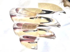 Vintage 925 Sterling Silver TAXCO MEXICO Large Brooch Pin Modernist Sculptural