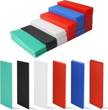 60Stks Fenster Verglasungskl&ouml;tze, 28 x 100 mm Unterlegplatten Abstandshalter