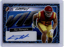 2023 Leaf Pro Set Metal Campus VIP Auto Tuli Tuipulotu #VIP-TT1 /20 RC Rookie SP