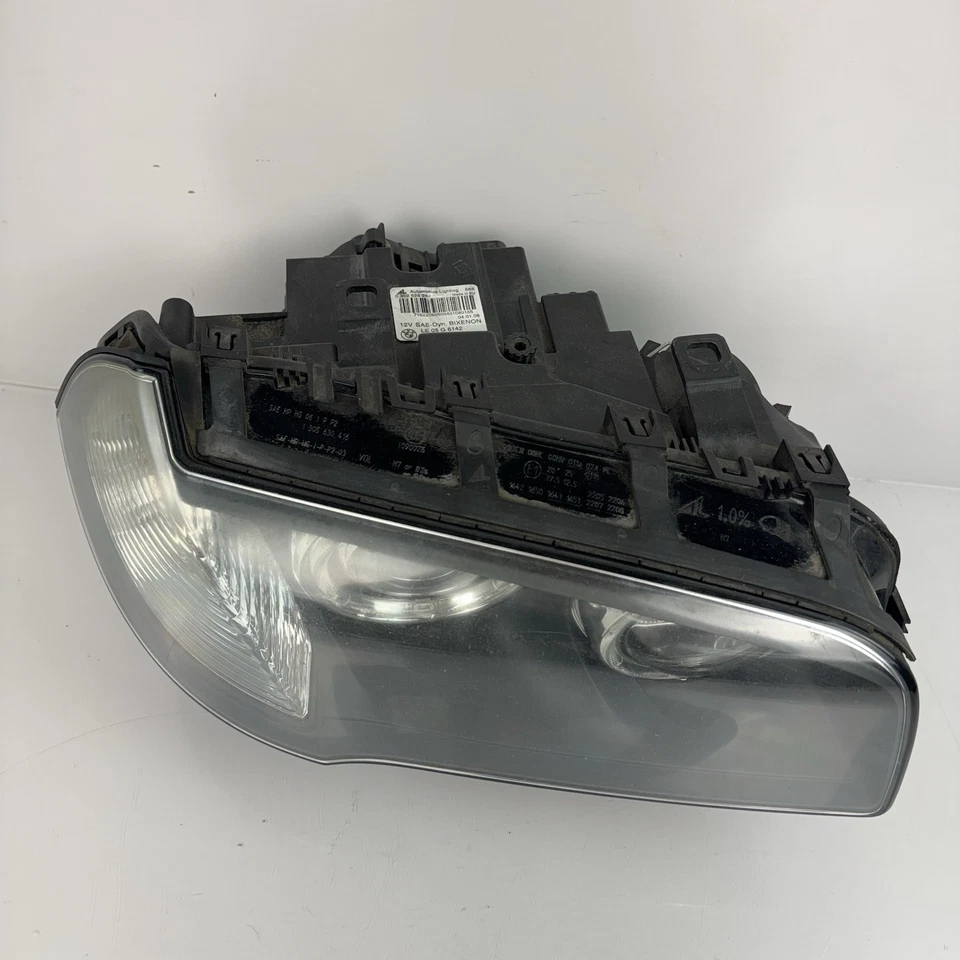 Conjunto de faros BMW X3 2007 2008 2009 2010 xenón oculto pasajero derecho OEM Foto 2 de 4