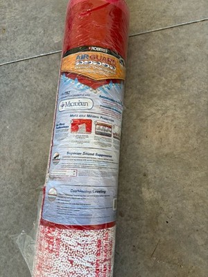 Roberts Antimicrobial Waterproof Sound Absorbing Flooring Underlayment Red White