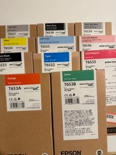 Epson T653 Ink Cartridge 200ml Stylus Pro 4900 Genuine