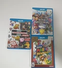 Nintendo NES Remix Pack Super Smash Bros. Mario 3D World Wii U Manual NTSC-U/C