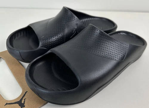 Nike Air Jordan Post Slide Sandali Triple Nero Retrò Uomo Taglia 10 DX5575 001