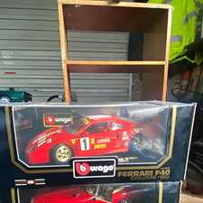 Bburago Diamond 1:18 Ferrari F40 Evoluzione 1992 Red Diecast With Case 3042