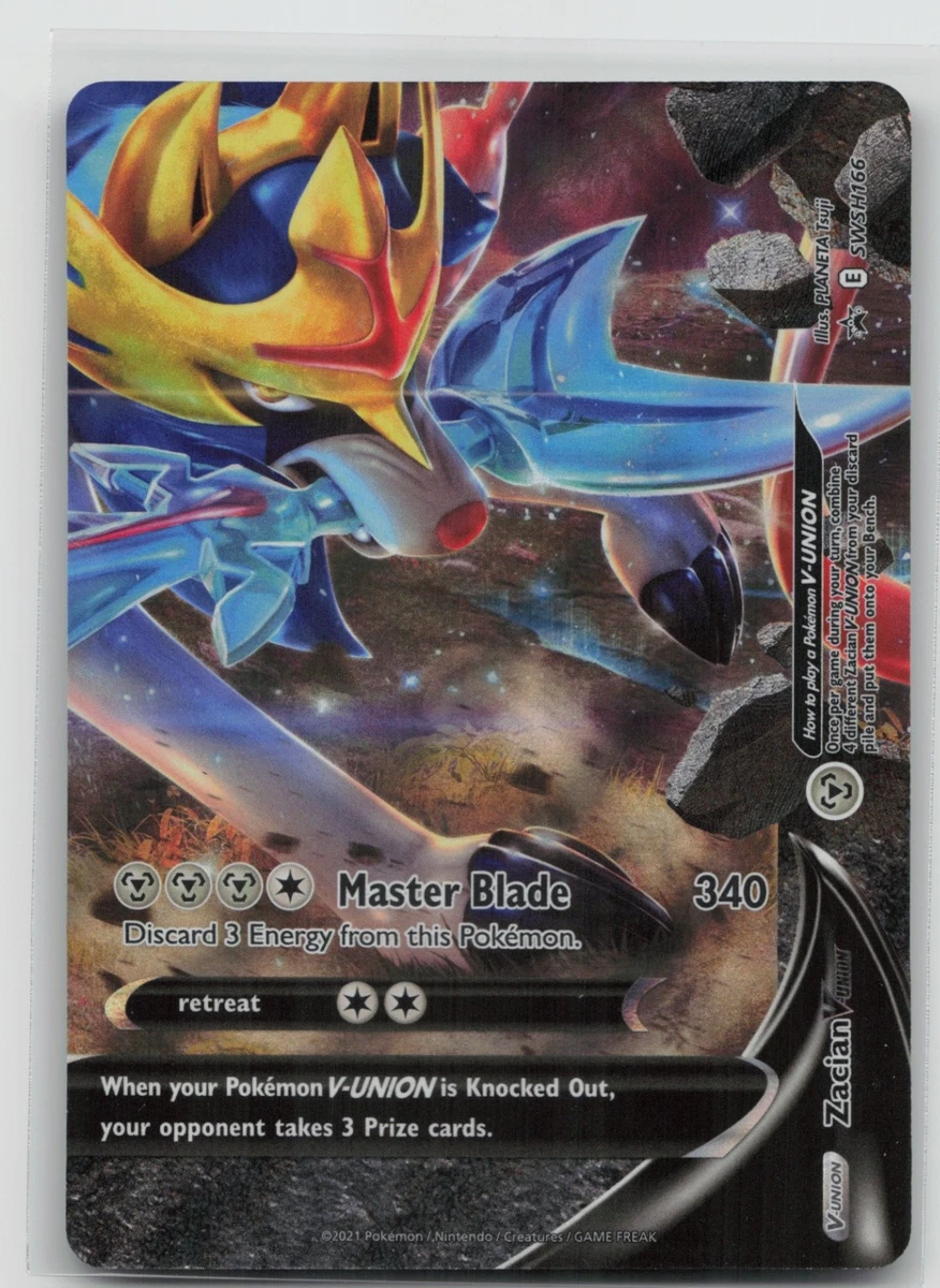 Zacian V-Union SWSH166 SWSH: Sword & Shield Promo Cards for sale