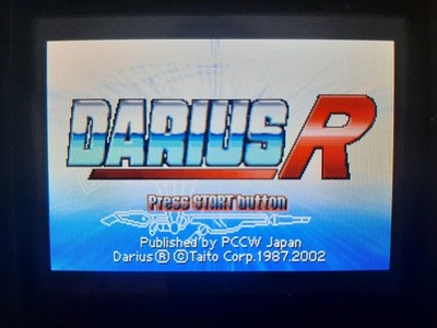 Darius R (Nintendo Game Boy Advance, 2002) for sale online | eBay