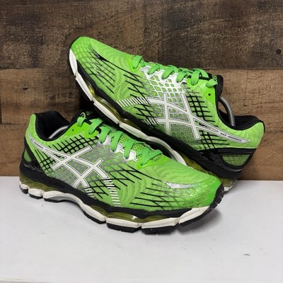ASICS Gel-Nimbus 17 Green Black - Men s Size 12.5 - T507N