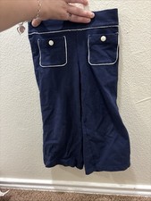 Janie And Jack Sailor Style Pull On Toddler Pants Size 4