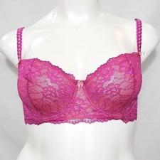 40D Felina 5894 Harlow Sheer Lace Full Bust Demi Underwire Bra NWT