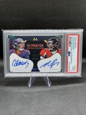 🔥 CJ Stroud & Michael Vick Dual Auto /10 2023 Topps Mercury SSP PSA 9 MINT  🚀