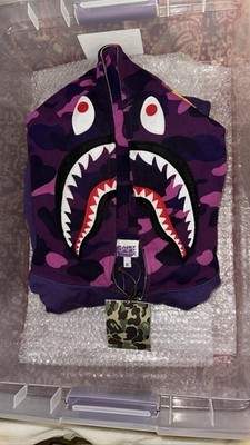Bape 2007 Purple Shark Fullzip XL