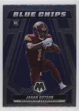 2022 Panini Mosaic Blue Chips Jahan Dotson #BC-11 16wc