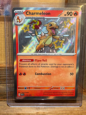 Charmeleon 110/091 SV Paldean Fates Shiny Rare Holo English HP 90