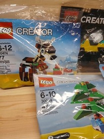LEGO Creator Polybag Lot of 5 New Sealed 30474,30009,30594,30028,30008 Fast Ship