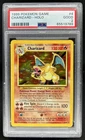 1999 Pokemon Unlimited Charizard Rare Holo #4/102 PSA 2