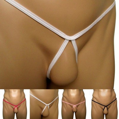 Sexy Herren Unterwäsche T-Rücken G-String Slip Breathable-Tangas Tanga Lingerie